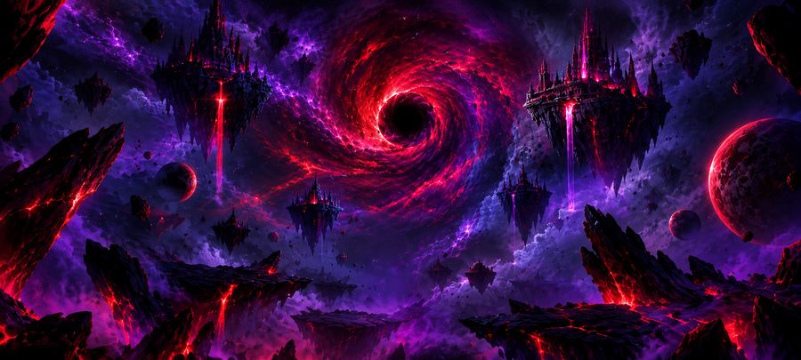 Crimson Void background